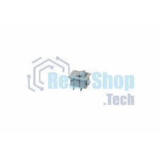 Выключатель клавишный Rexant 250V 6А (2с) ON-OFF серый Mini
