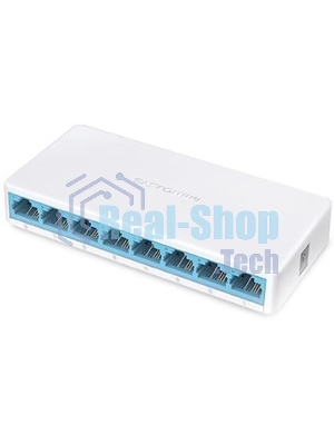 Коммутатор Mercusys MS108, 8 портов Ethernet 100 Мбит/с