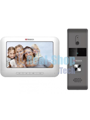Видеодомофон Hikvision DS-D100KF белый