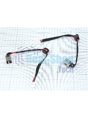 Разъем для ноутбука PJ524 Toshiba Satellite P870 P875 с кабелем