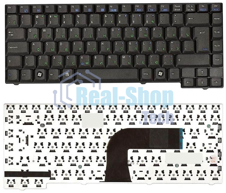 Клавиатура для ноутбука Asus A3A A3E A3H A3V черная
