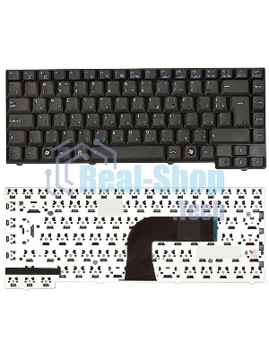 Клавиатура для ноутбука Asus A3A A3E A3H A3V черная