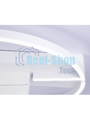 Светильник Ambrella light FL51459/1+1 WH белый 72W 3000K-6400K+4200K D600*110 (ПДУ РАДИО 2.4G)