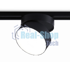 Трековый однофазный светодиодный светильник Ambrella light GL6879 BK черный LED 16W 4200K D115*90