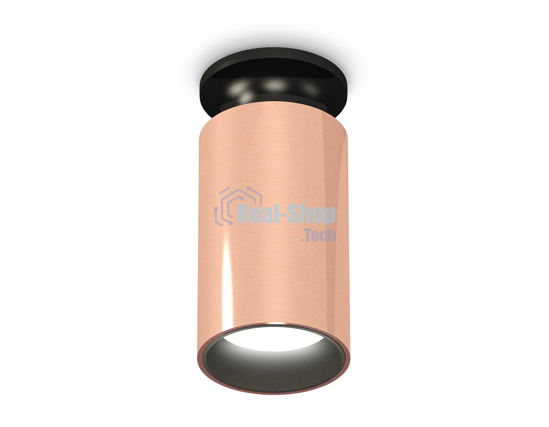 Светильник Ambrella Light XS6326101 PPG/PBK/SBK золото розовое полированное/черный полированный/черный песок MR16 GU5.3