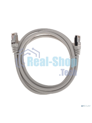 Патч-корд S/FTP Rexant cat.6a (10G), RJ45-RJ45, неэкранированный, 28AWG, LSZH, серый, 2 м