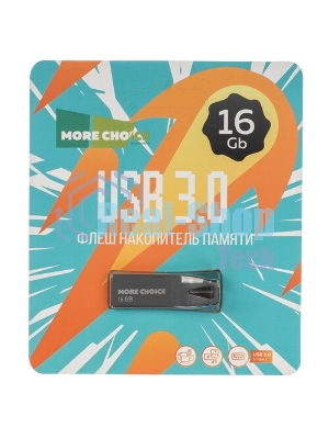 Флешка USB More Choice MF16 white (4610196405136), 16Gb, USB 2.0, R/W 15/6, белый