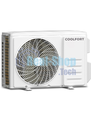 Кондиционер сплит-система Coolfort CF-4101 9000 BTU, 15 м², 37 дБ, охлаждение, обогрев, белый