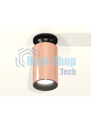 Светильник Ambrella Light XS6326101 PPG/PBK/SBK золото розовое полированное/черный полированный/черный песок MR16 GU5.3
