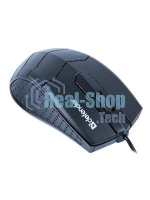 Мышь проводная Defender HIT MB-530 черный, 1000 dpi, USB, кнопки - 3
