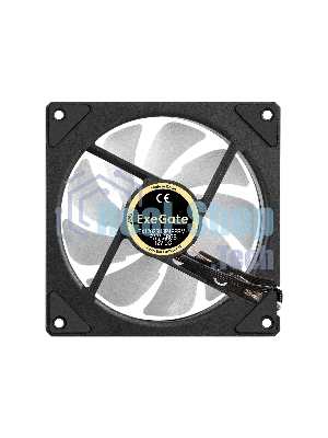 Вентилятор с подсветкой ExeGate EX12025H3P4PPRM-PWM.ARGb (120x120x25, ARGb, Hydraulic bearing (гидродинамический), 4pin + 3pin, 600-1800RPM, 26dBA)