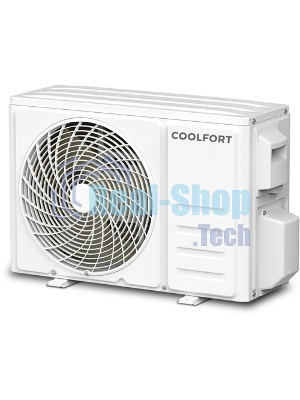Кондиционер сплит-система Coolfort CF-4101 9000 BTU, 15 м², 37 дБ, охлаждение, обогрев, белый