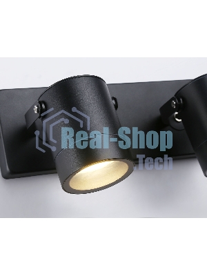 Светильник Ambrella light ST3888/2 BK черный IP54 GU10/2 max 35W 250*80*85