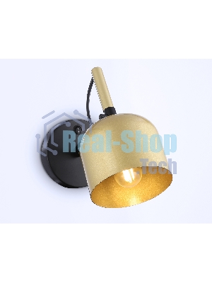 Светильник Ambrella light TR97102 GD/BK золото/черный E27 max 40W D130*223*273