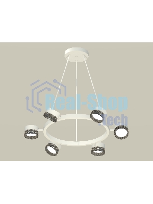 Светильник Ambrella light XB9191250/6 SWH/BK белый песок/тонированный GX53 (C9191, N8484)