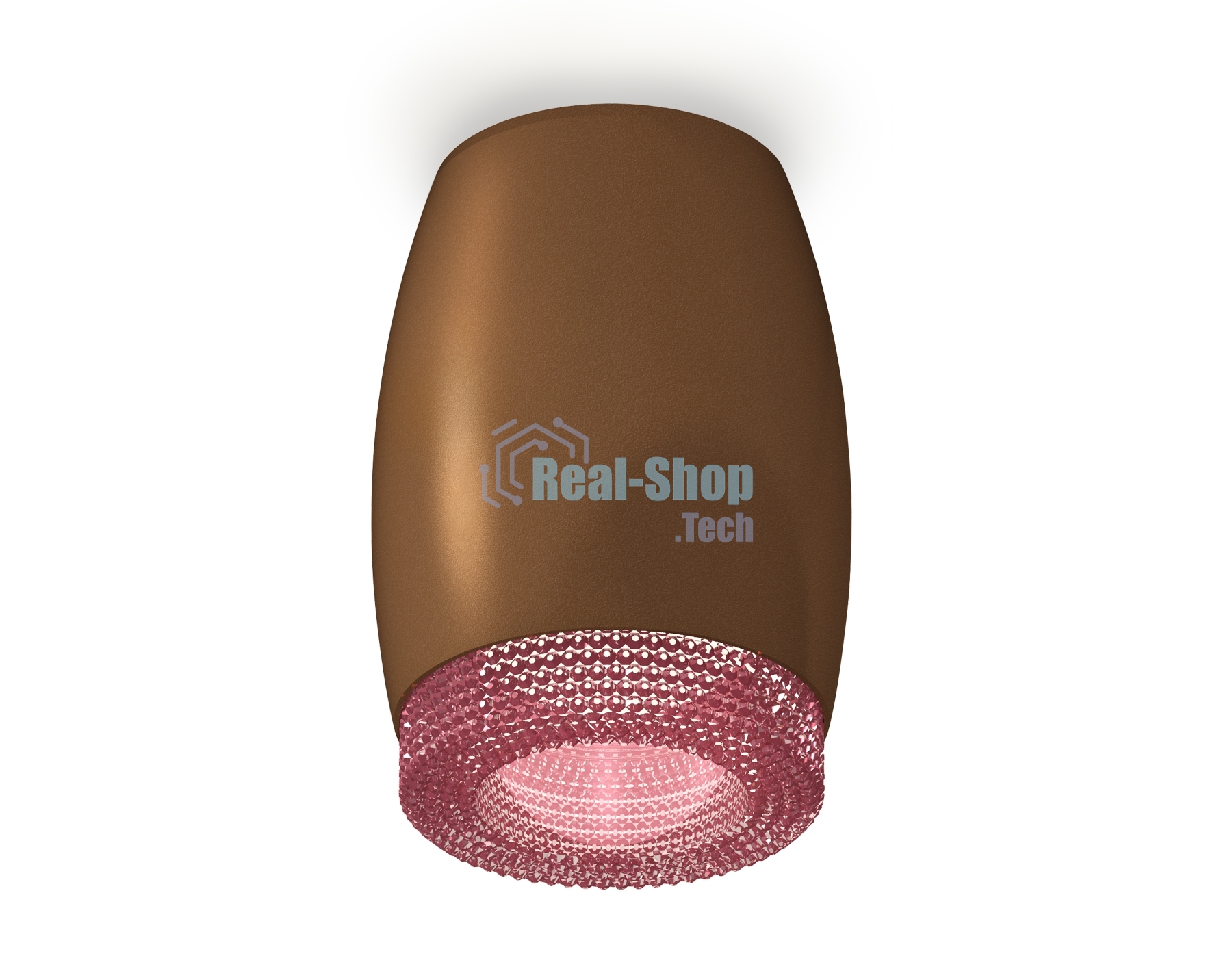 Светильник Ambrella Light XS1124010 SCF/PI кофе песок/розовый MR16 GU5.3 (C1124, N7193)