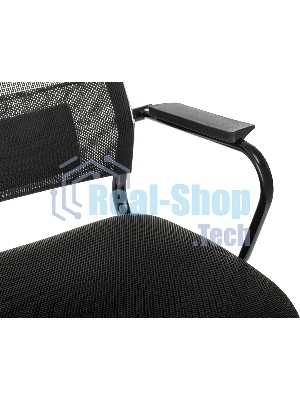 Кресло офисное Бюрократ CH Balance-Av черный Elastic-102 TW-11 сетка/ткань полозья металл черный