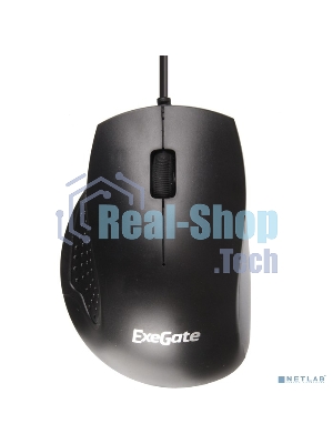 Мышь проводная ExeGate Professional Standard SH-9028 черный, 1000 dpi, USB, кнопки - 3