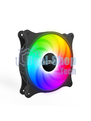 Вентилятор для корпуса PCCooler FX 120 ARGb черный, 120 мм, 2000 об/мин, 33.2 дБ, 4 pin