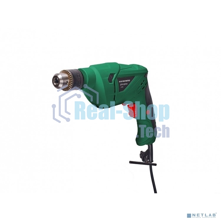 FAVOURITE ID 750 Дрель ударная ID 750 750 Вт, 0-3000 об/мин, рег. Оборотов, скоростей 1, число ударов 4000, реверс, патрон 13мм, по дереву 25мм, по бетону 16мм, по металлу 13мм