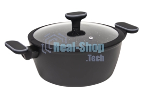 Кастрюля AUFFMAN AM-3100, объем 4 л с крышкой 24*10,5 см