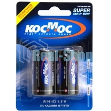 Батарейка Космос LR14 2 шт.