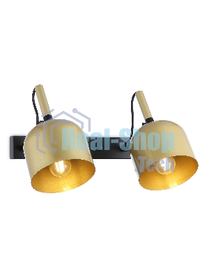 Светильник Ambrella light TR97106/2 GD/BK золото/черный E27*2 max 40W D130*223*273