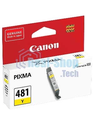 Картридж струйный Canon CLI-481 Y EMB желтый (257 стр.) для Canon TS6140/TS8140/TS9140/TR8540