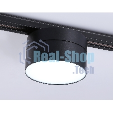 Трековый однофазный светодиодный светильник Ambrella light GL6879 BK черный LED 16W 4200K D115*90