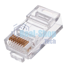 Коннектор Gembird RJ45 8P8C (100 шт. в уп) без вставки