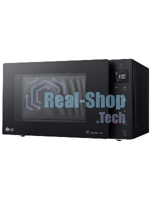 Микроволновая печь LG MW23R35GIB инвертор, черный, 23 л, 1000 Вт, переключатели - сенсор