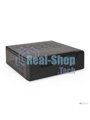 Компьютерный корпус Desktop ExeGate FL-102-TPS300 (mini-ITX, БП TPS300 с вент. 8см, 2*USB + 1*USB 3.0, аудио, черный)