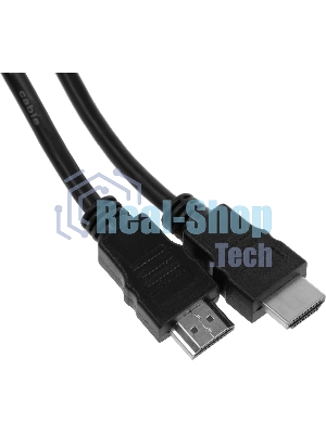 Кабель соединительный аудио-видео Premier 5-813 HDMI (m)/HDMI (m) 0.5м. феррит.кольца черный (5-813 0.5)