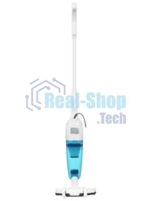 Пылесос вертикальный Endever SkyClean VC-278 белый/голубой, питание от сети, 130 Вт, уборка сухая, пылесборник 1.2 л