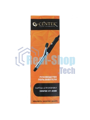 Щипцы для завивки волос Centek CT-2086 черный, 19 мм, 200 °C, 1 режим