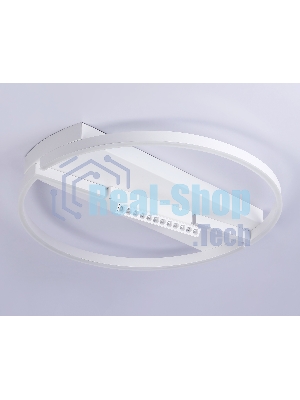 Светильник Ambrella light FL51459/1+1 WH белый 72W 3000K-6400K+4200K D600*110 (ПДУ РАДИО 2.4G)