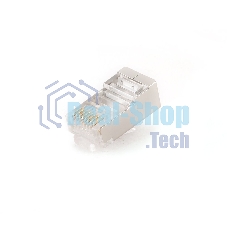 Коннектор RJ-45 экранированный 5 кат, 100 шт, PLUG5SP, RJ45-FTP/SFTP