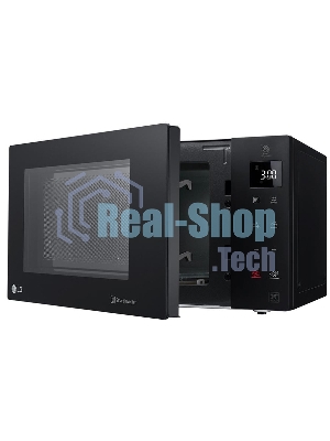 Микроволновая печь LG MW23R35GIB инвертор, черный, 23 л, 1000 Вт, переключатели - сенсор