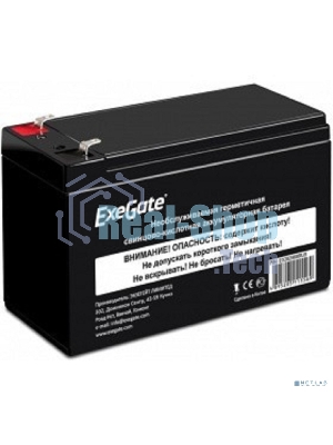 Батарея для ИБП ExeGate EX285658RUS HRL 12-7.2 (12V 7.2Ah, 1227W, клеммы F2)