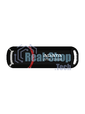 Флешка USB ADATA UV150 (AUV150-256G-RBK), 256Gb, USB 3.0, R/W 100/30, черный