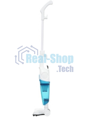Пылесос вертикальный Endever SkyClean VC-278 белый/голубой, питание от сети, 130 Вт, уборка сухая, пылесборник 1.2 л