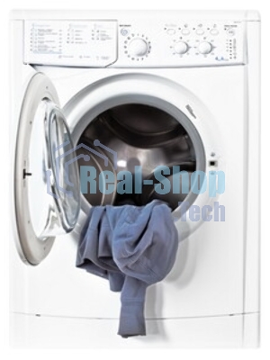 Стиральная машина Indesit MyTime EWUD 4105 BK CIS белый, загрузка фронтальная 4 кг, 1000 об/мин., класс: А