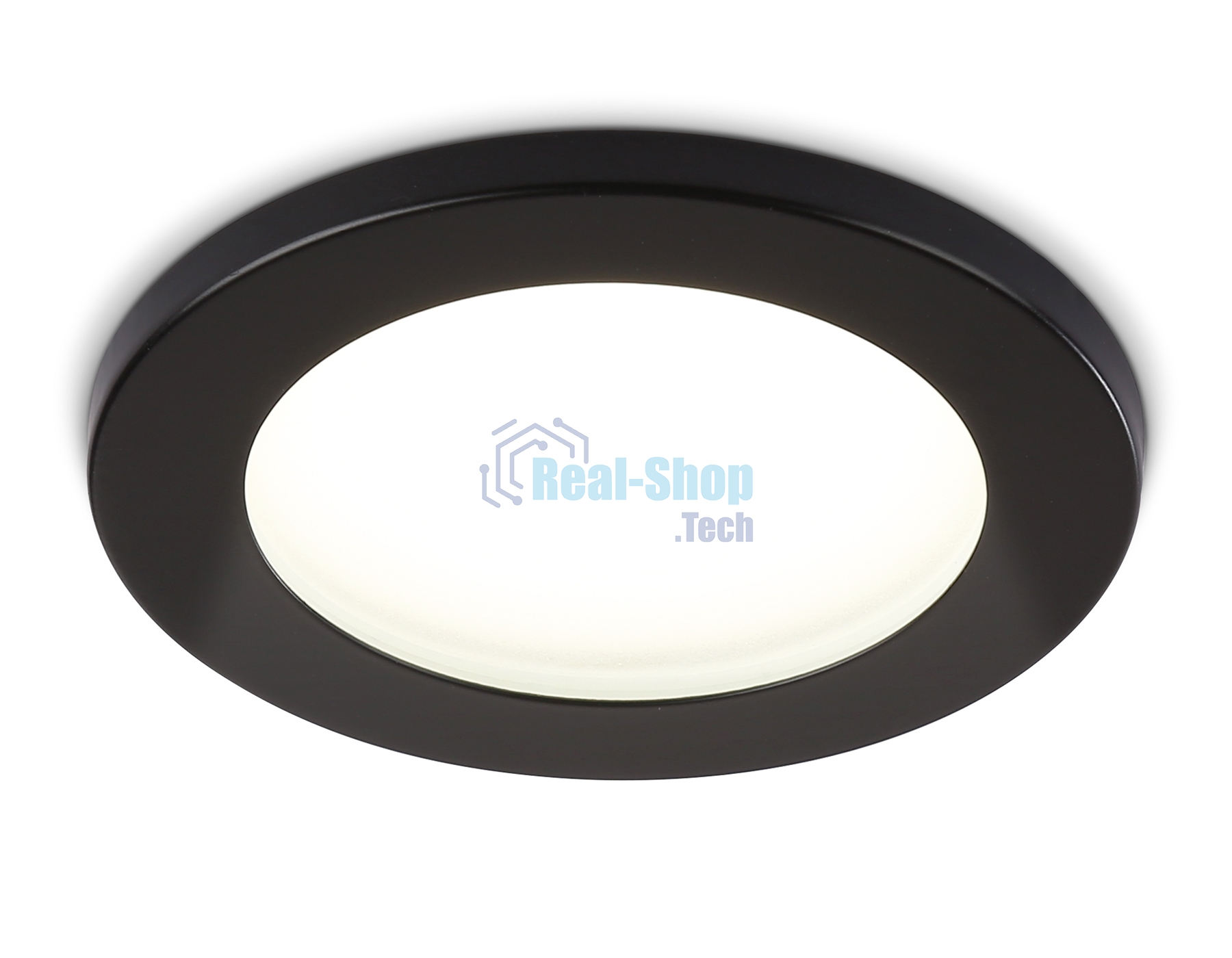 Светильник Ambrella light TN6632 BK черный IP44 GX53 D100*60