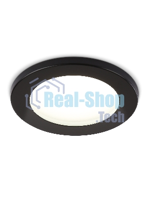 Светильник Ambrella light TN6632 BK черный IP44 GX53 D100*60