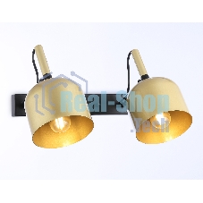 Светильник Ambrella light TR97106/2 GD/BK золото/черный E27*2 max 40W D130*223*273