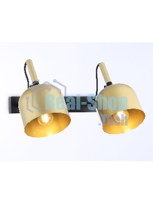Светильник Ambrella light TR97106/2 GD/BK золото/черный E27*2 max 40W D130*223*273