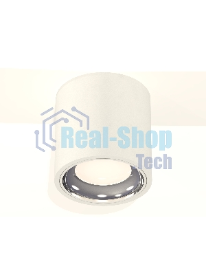 Светильник Ambrella Light XS7531011 SWH/PSL белый песок/серебро полированное MR16 GU5.3 (C7531, N7022)
