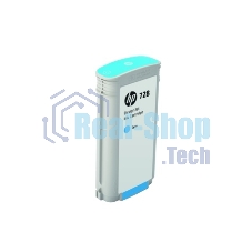 Картридж струйный HP 728 с голубыми чернилами для принтеров Designjet, 130 мл