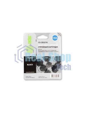 Картридж струйный Cactus CS-CB321N(CS-CB321) №178XL черный (21.6мл) для HP PS B8553/C5383/C6383/D5463