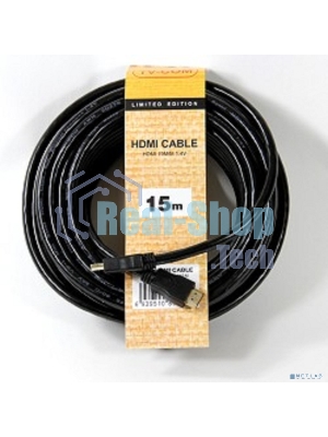 Кабель цифровой TV-COM HDMI19M to HDMI19M, V1.4+3D, 15m CG150S-15M